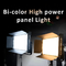 Dimmbare COOLCAM P120 LED-Fotostudioleuchte, 120 W, zweifarbig